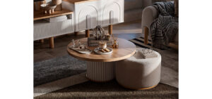 Taburet Măsuță Cafea Bodrum - Design Modern