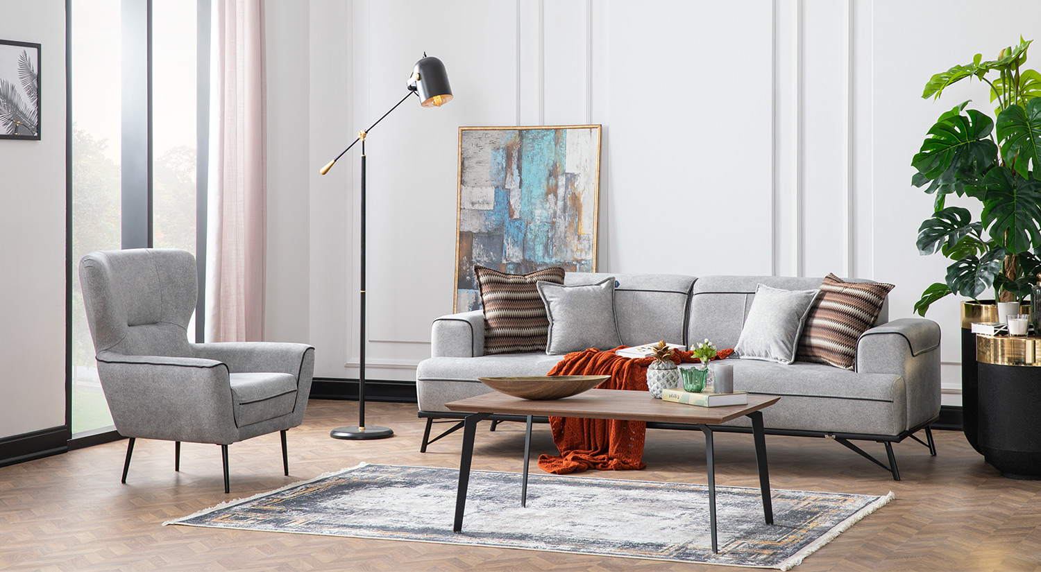 Set Canapele Oscar – Design Modern și Elegant Set Canapele Oscar - Design Modern și Elegant