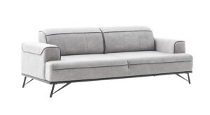 Canapea Oscar Gri, 3 Locuri - Stil și Confort