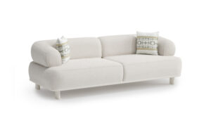 Canapea Salda Crem, 3 Locuri - Design Modern