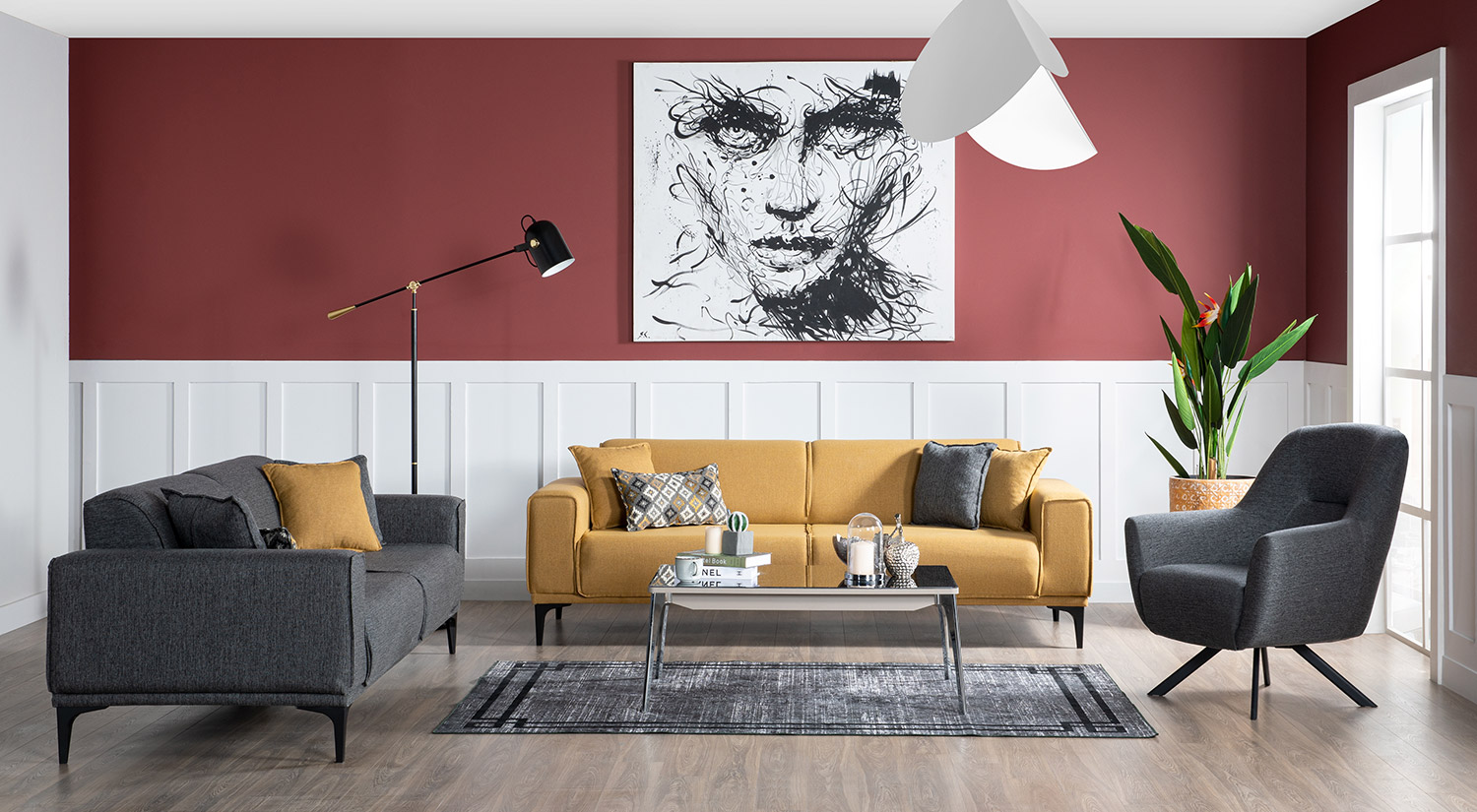 Set Canapele Stil – Design Modern și Elegant Set Canapele Stil - Design Modern și Elegant