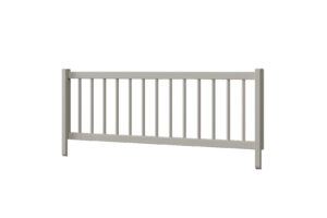 Barieră Siguranță Pat Copil Crem 138,5×57 cm