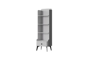 Bibliotecă Vena modernă, 55,5×37,8×174,5 cm