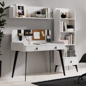 Etajeră Superioară Vena pentru Birou de Studiu