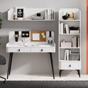 Bibliotecă Vena modernă, 55,5×37,8×174,5 cm