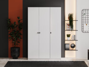 Front Plus Vena Alb 3 Piese 44,7×3,4×207 cm