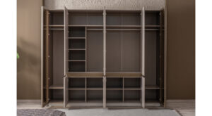 Dulap Carmen, 6 Uși - 268x63x225 cm