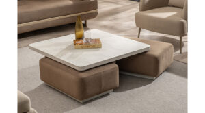 Taburet Măsuță Cafea Carmen - Modern și Versatil