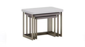 Set 3 Măsuțe Laterale Carmen - Design Modern