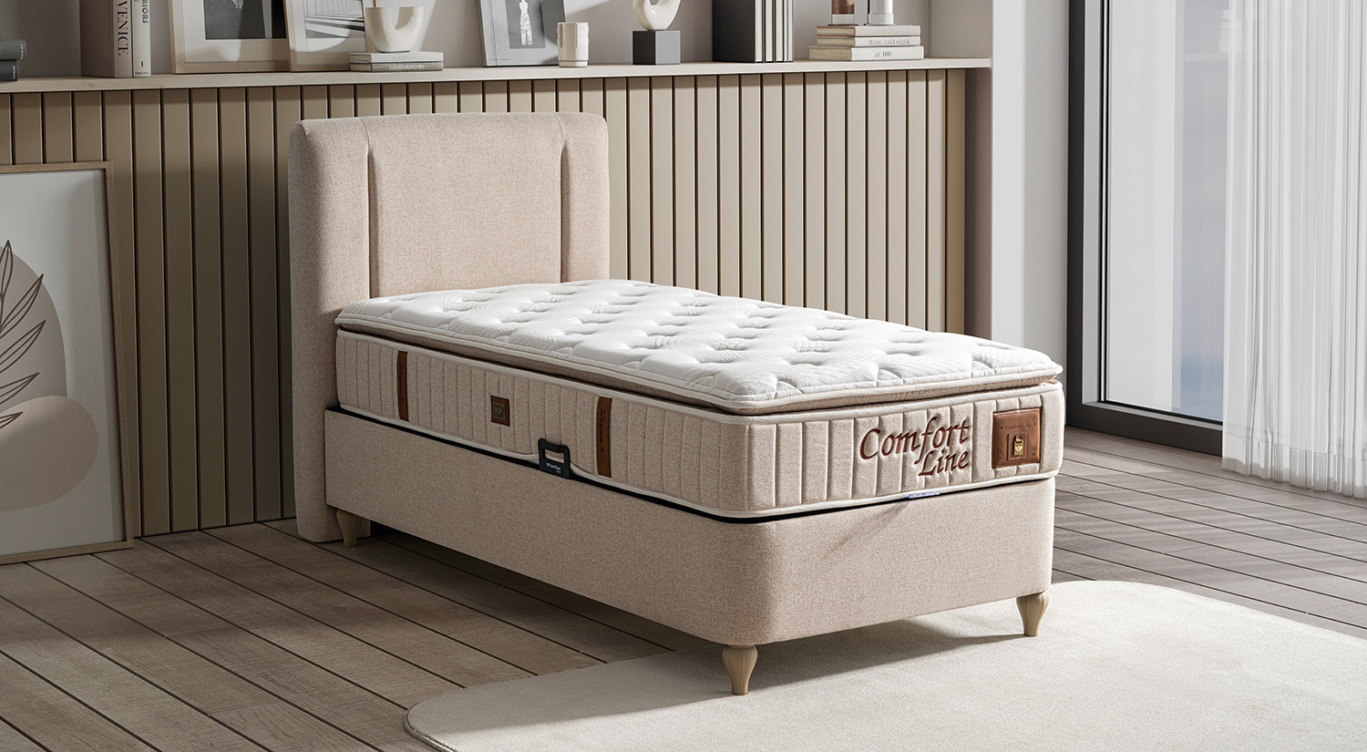 Tăblie de Pat Comfort Line – Design Modern Tăblie de Pat Comfort Line - Design Modern