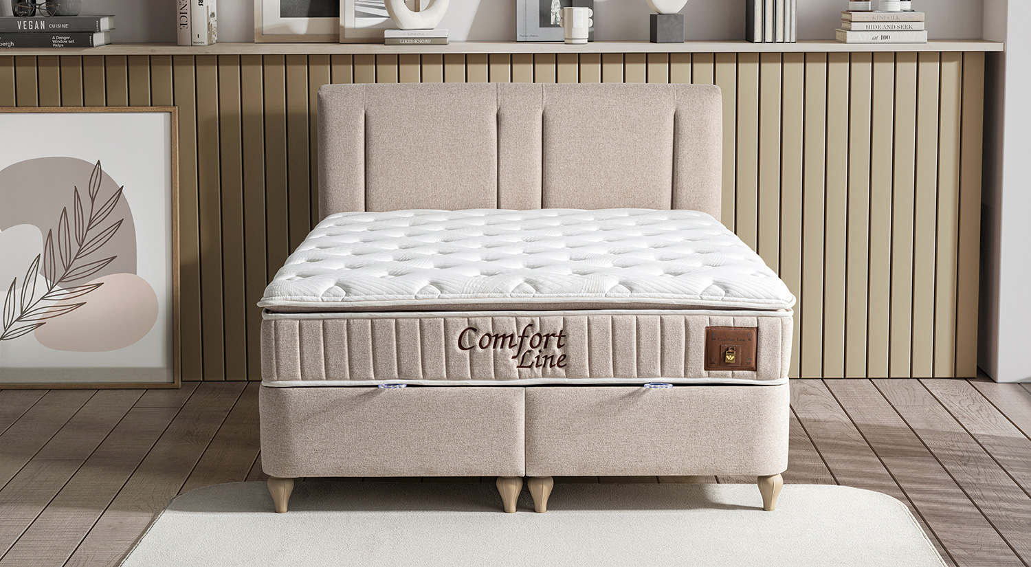 Tăblie de Pat Comfort Line – Design Modern Tăblie de Pat Comfort Line - Design Modern