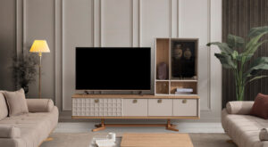 Set Mobilier TV Cunda - Design Modern