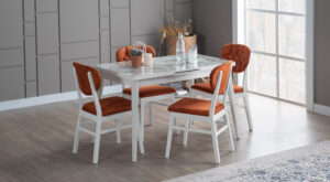 Set Masă Extensibilă Kayra - Design Modern