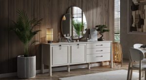 Oglindă Comodă/Consolă Salda 94x88 cm