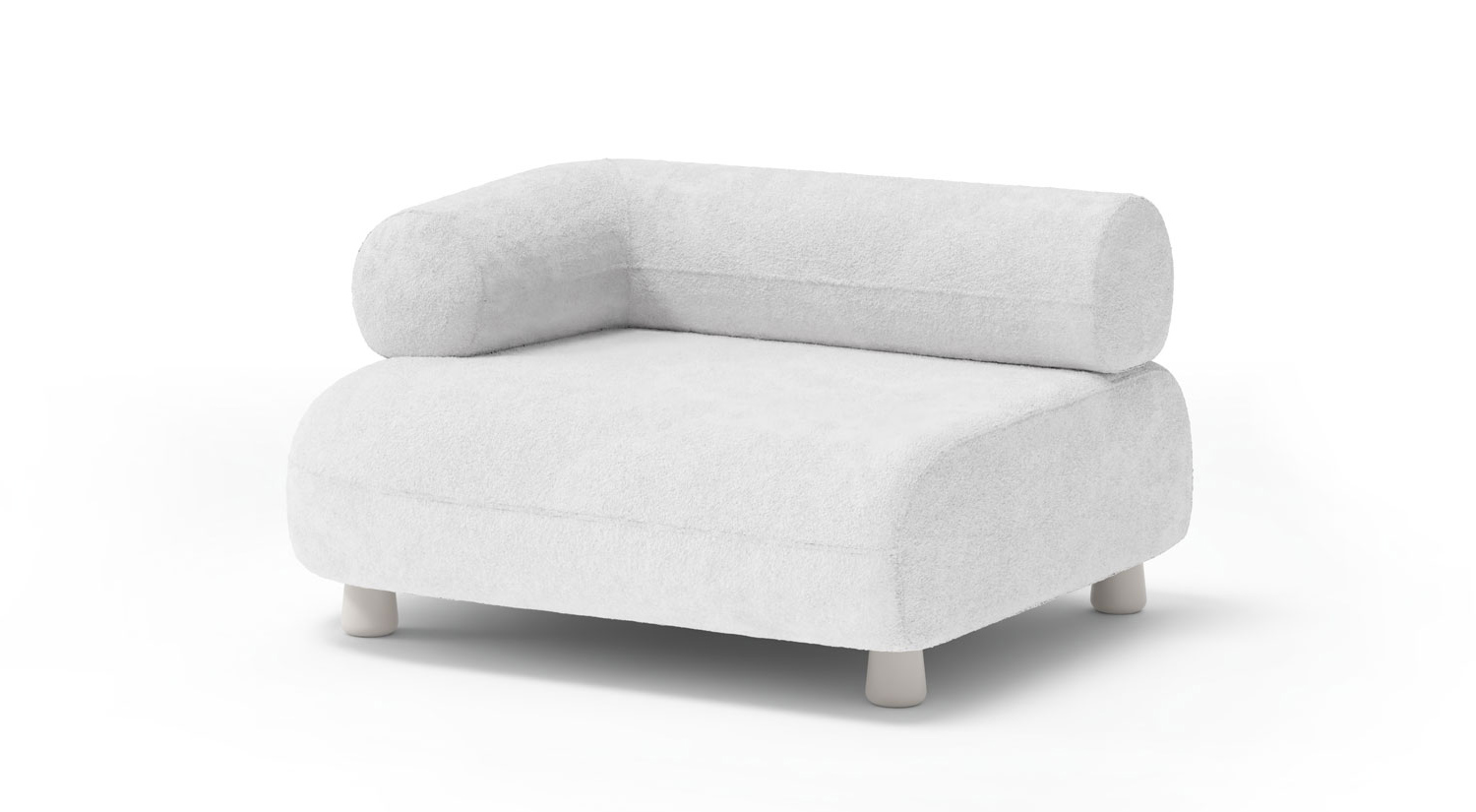 Modul Traverta, 1 Loc, Braț Stânga – Design Modern Modul Traverta, 1 Loc, Braț Stânga - Design Modern